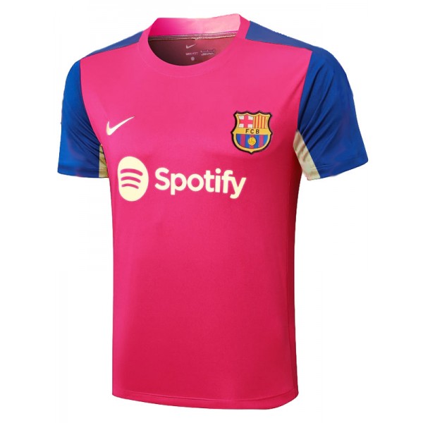 Barcelona maillot d'entraînement de football rose pour homme tenue de sport haut de gamme pour adulte 2025-2026